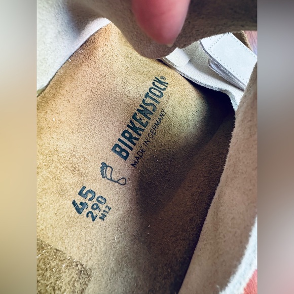 Birkenstock Men Uji Slide Sandals in Antique White Eu 45 US 12-12.5 - Picture 8 of 8